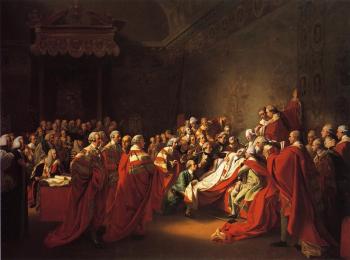 The Collapse of the Earl of Chatham in the House of Lords (The Death of the Earl of Chatham)